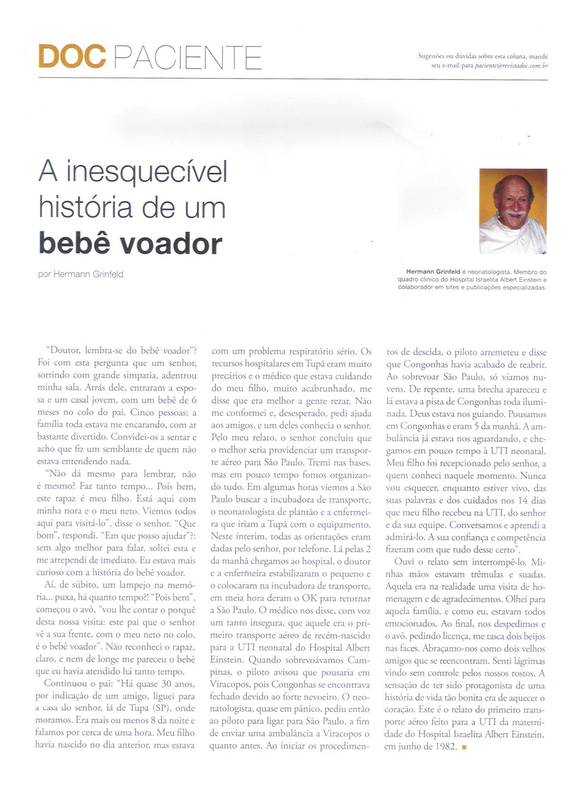 bebê voador